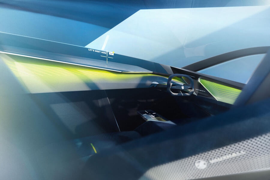 Vauxhall Experimental concept dashboard