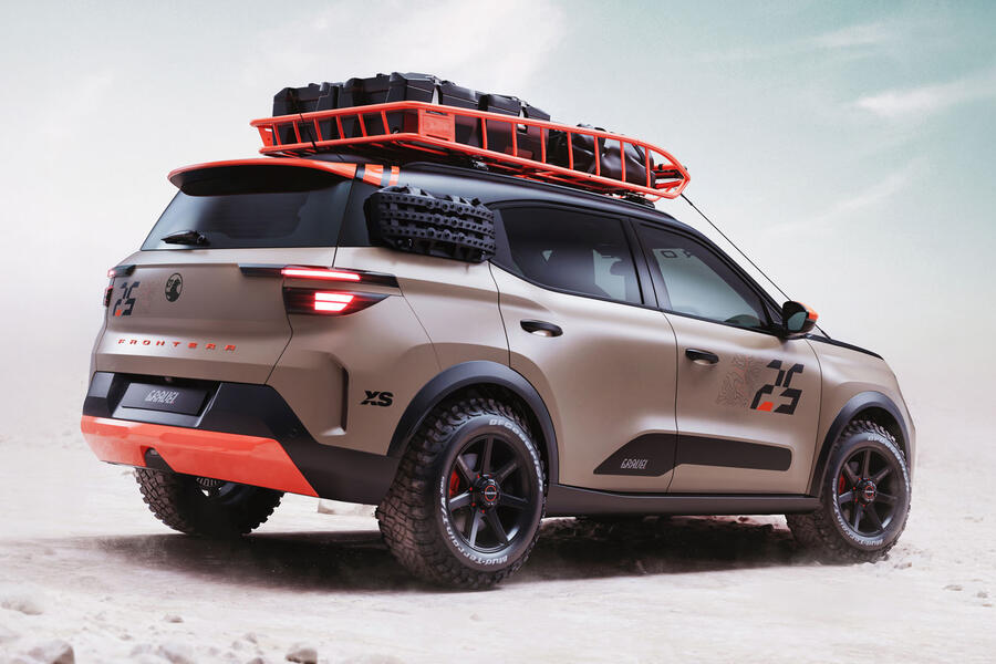 Vauxhall Frontera Gravel rear quarter