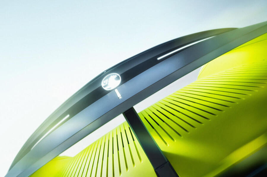 Vauxhall GSE concept teaser â€“ front