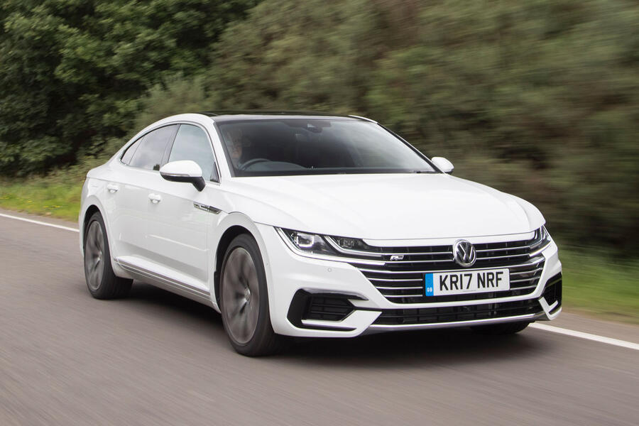 Volkswagen arteon 2017 front quarter tracking