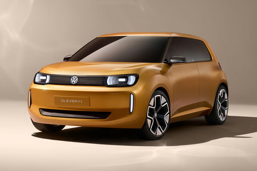 Volkswagen ID Every1 â€“ front quarter static, in studio