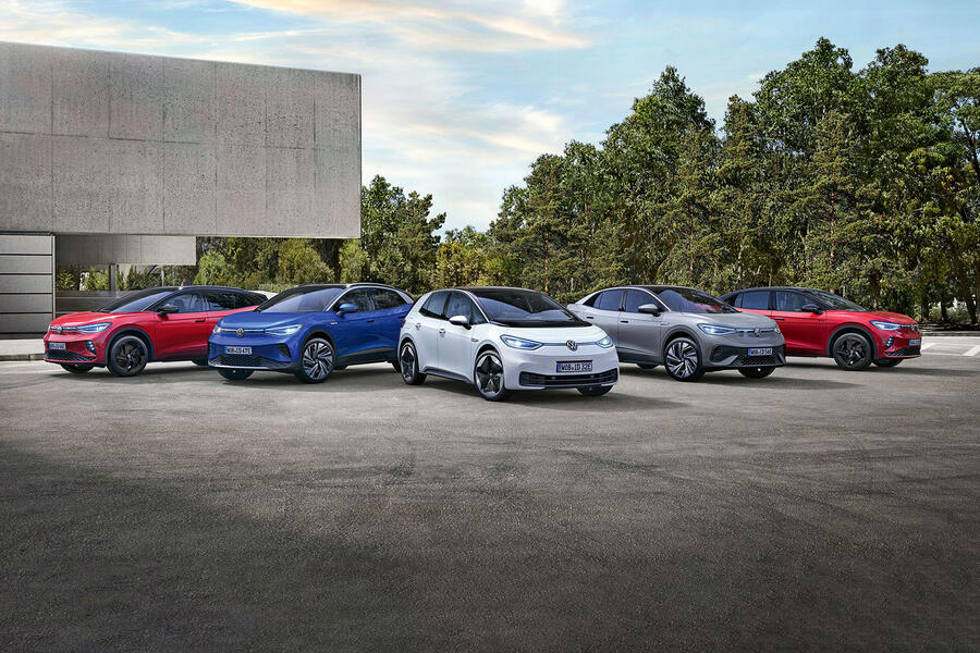 Volkswagen ID car line-up