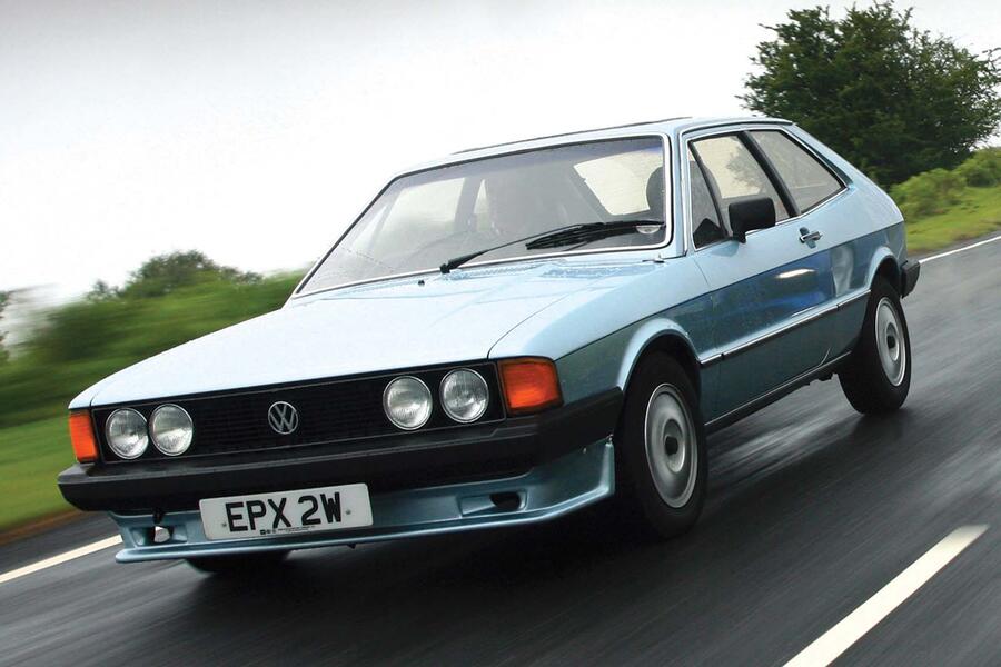 volkswagen scirocco front three quarter