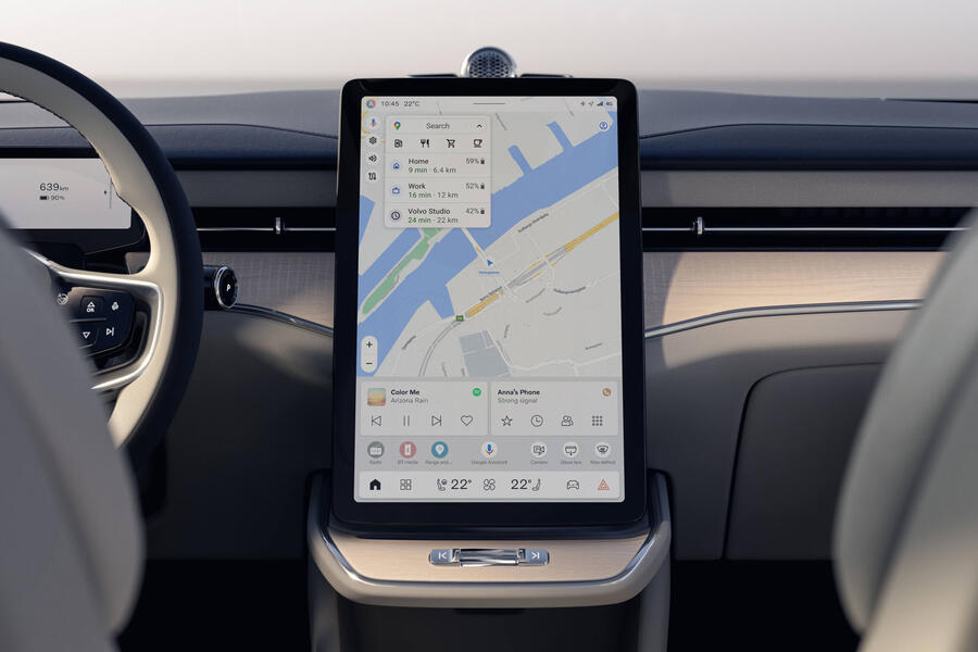 Volvo ES90 dashboard