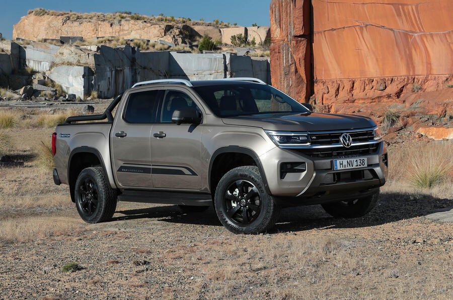 Vw amarok 2022 front side quarry