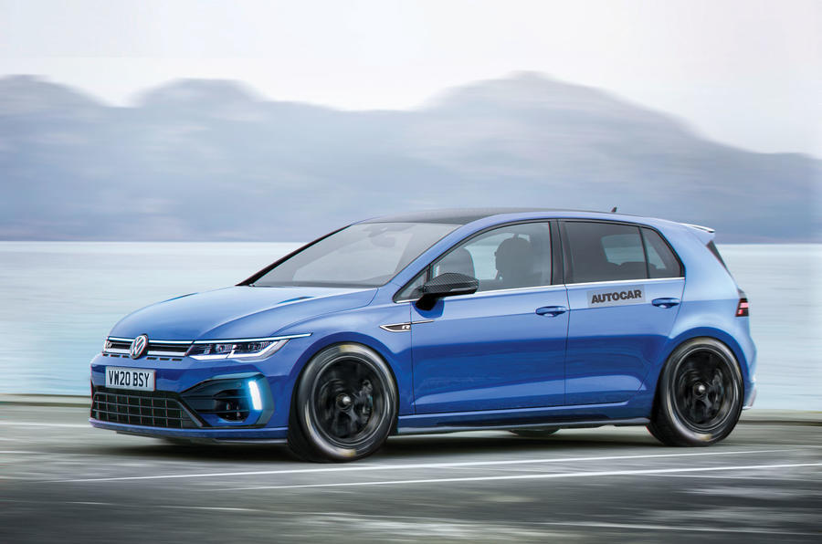 Vw golf 8 r plus moving new 1 1