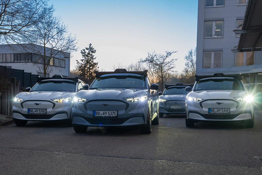 Wayve Ford Mustang Mach E fleet