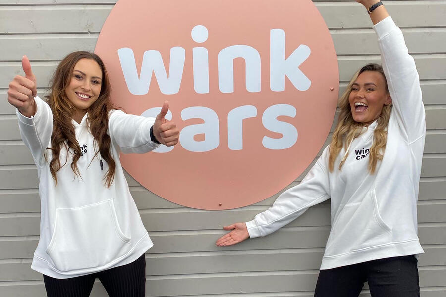 Wink Cars founders Jo Smith and Jodie Barber