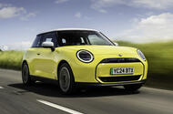 01 Mini Cooper E Electric 2024 review lead driving front