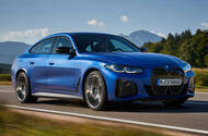 1 BMW i4 M50 2021 first drive review tracking front 1 BMW i4 M50 2021 first drive review tracking front