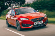 1 Cupra Leon Estate 2021 road test review hero front 1 Cupra Leon Estate 2021 road test review hero front