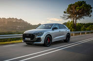 Audi RS Q8 2024 review front tracking 17623