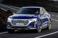 audi sq8 e tron 01 front tracking audi sq8 e tron 01 front tracking