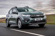 dacia sandero stepway road test review 2023 01 tracking front dacia sandero stepway road test review 2023 01 tracking front