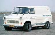 Ford Supervan static front Ford Supervan static front