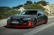 Audi RS E-tron GT 2021 prototype drive - hero front