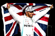 1 Autocar favourite racing drivers Lewis Hamilton union flag