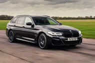 1 BMW 5 Series Touring 530d 2021 UK FD hero front 1 BMW 5 Series Touring 530d 2021 UK FD hero front