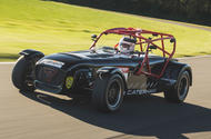 1 Caterham Seven 420R Championship 2021 UK first drive review tracking front