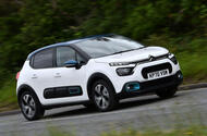1 Citroen C3 2022 UK first drive review tracking front 1 Citroen C3 2022 UK first drive review tracking front