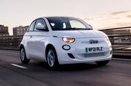 1 Fiat 500e Action 2021 UK FD hero front 1 Fiat 500e Action 2021 UK FD hero front