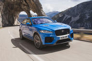 Jaguar F-Pace SVR 2019 first drive review - hero front