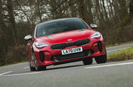 1 kia stinger gt s 2021 uk review hero front 1 kia stinger gt s 2021 uk review hero front