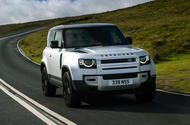 1 Land Rover Defender 90 D250 2021 UK first drive review hero front