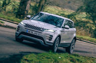 1 Land Rover Range Rover Evoque 2021 Обзор дорожных испытаний Герой спереди