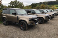 Land Rovers