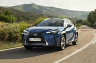 Lexus UX300e 2020 UK first drive review - hero front