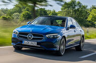 1 Mercedes Benz C Class C300e 2021 review hero front 1 Mercedes Benz C Class C300e 2021 review hero front