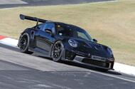 Porsche 911 GT3 RS 2022 front quarter tracking Porsche 911 GT3 RS 2022 front quarter tracking