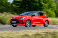 Toyota Yaris hybrid 2020 UK first drive review - hero front