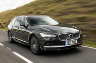 Volvo V90 B5 2020 UK first drive review - hero front