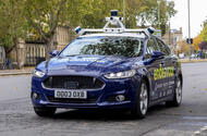 Autonomous Ford Mondeo - front