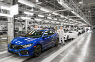 Honda halts production at Swindon due to parts delays