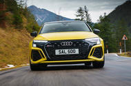 17 audi rs3 saloon 2021 rhd first drive on road nose