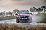 19 dacia jogger 2022 uk first drive review cornering front 19 dacia jogger 2022 uk first drive review cornering front