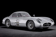1955 Mercedes Benz 300 SL studio front three quarters