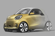 2020 Smart Fortwo EQ design sketch