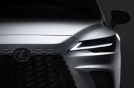 2022 Lexus RX teaser front end 2022 Lexus RX teaser front end