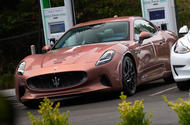 2022 Maserati Granturismo charging at Pebble beach (4) (1)