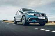 2022 Volkswagen Tiguan R Line dynamic front 2022 Volkswagen Tiguan R Line dynamic front
