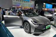 2023 Toyota bZ3 at Shanghai motor show 0 2023 Toyota bZ3 at Shanghai motor show 0