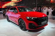2024 Audi SQ8 Qatar motor show front quarter