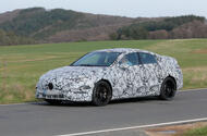 2025 Mercedes AMG CLA prototype, front three quarters