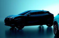2026 Nissan Juke teaser image   front three quarters