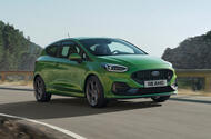 95 Ford Fiesta 2021 refresh ST tracking front 95 Ford Fiesta 2021 refresh ST tracking front