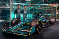 99 Aston Martin 22 F1 livery reveal lead 99 Aston Martin 22 F1 livery reveal lead